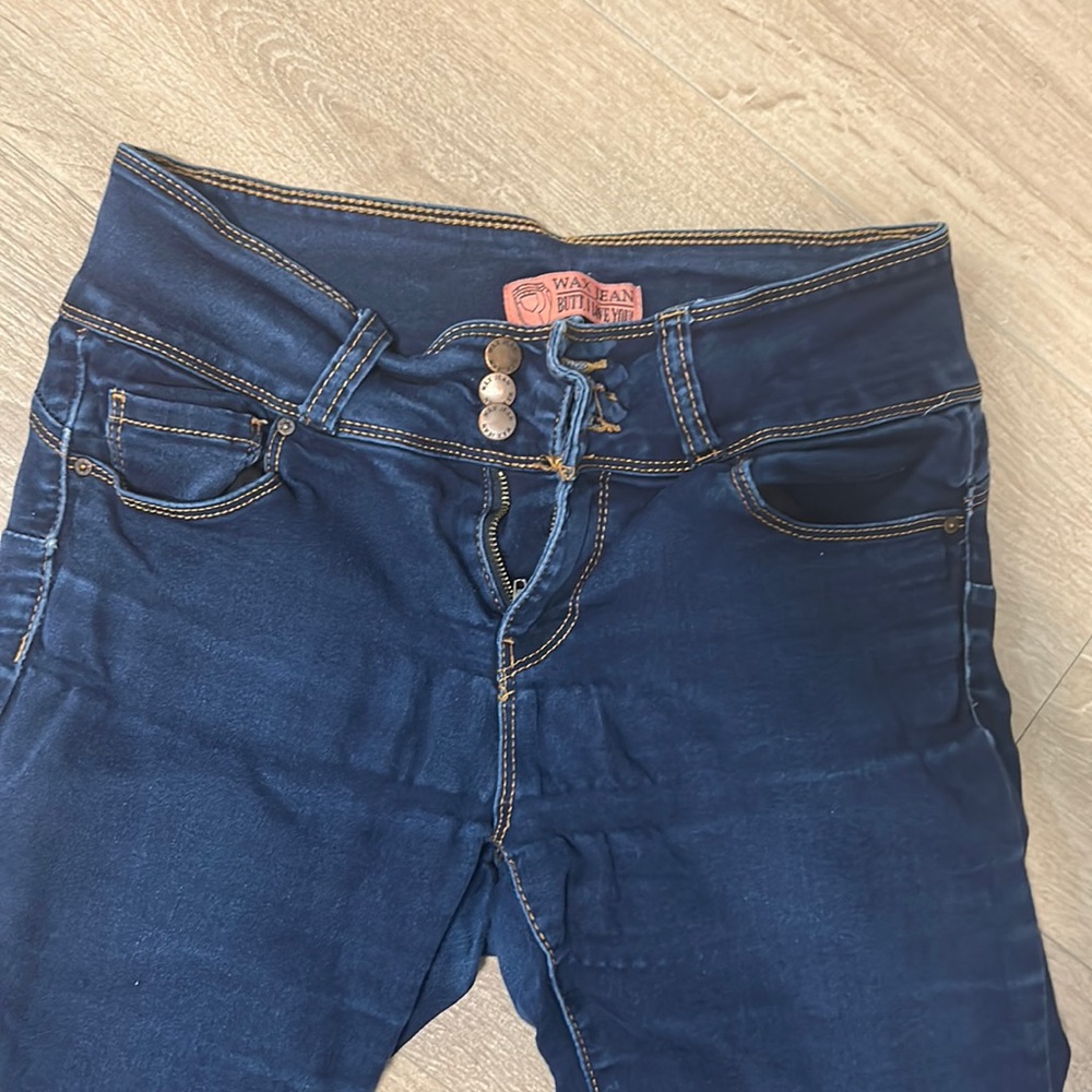 wax butt jeans
